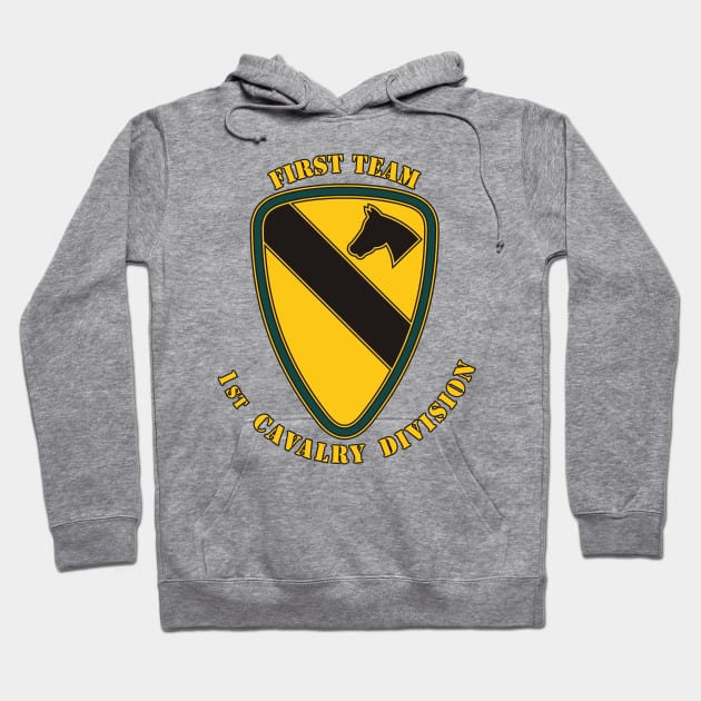 1st Cavalry Division Hoodie by MBK